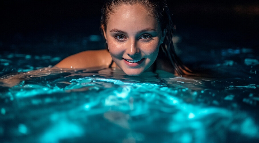Laguna bioluminiscente